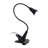 Creekwood Home 22.75" Basic Clip On LED Light With Flexible Gooseneck-1716893536