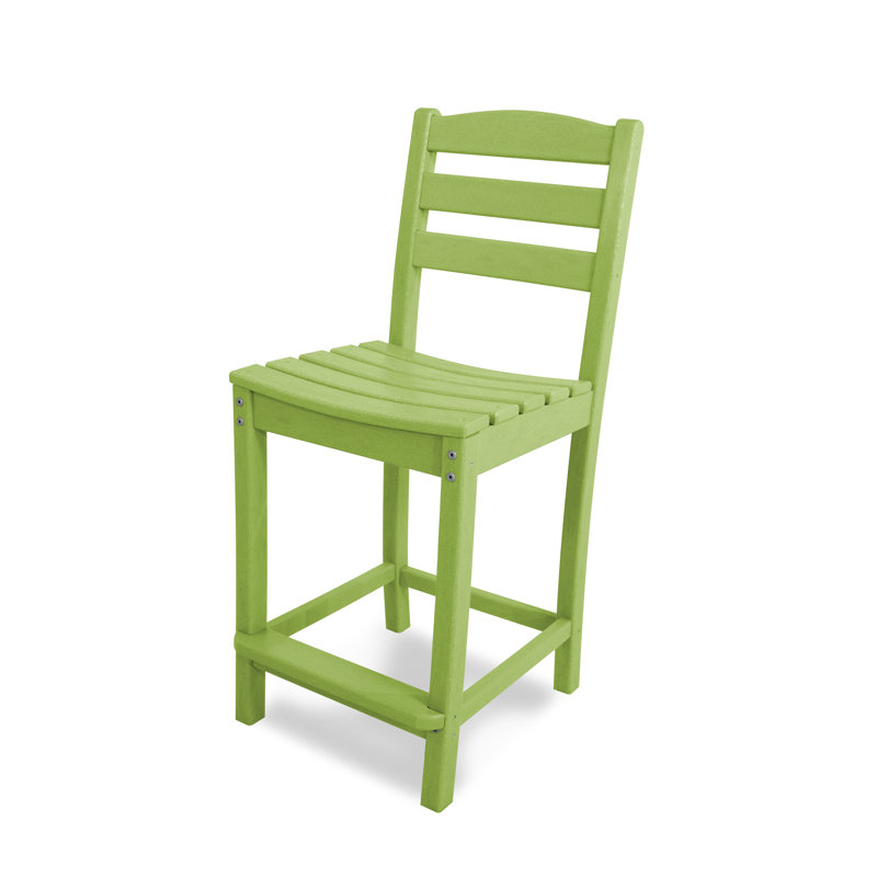 Chaise d'appoint de comptoir POLYWOOD La Casa, Vert