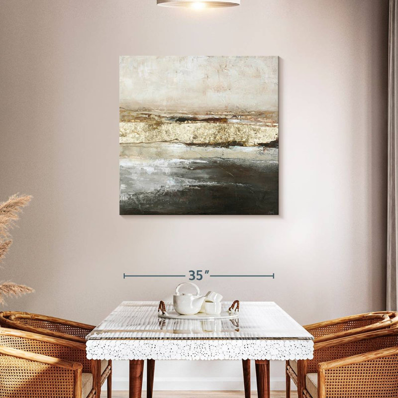Low Limit Gold, 36" H x 36" W