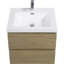 Meuble-lavabo flottant avec lavabo, conception murale pour une décoration de salle de bain moderne et peu encombrante.-1826681191