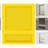 TileReady Double Shelf Shower Niche - Yellow Rectangle Bathroom Storage