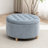 Classic 28-Inch Wide Button Tufted Round Storage Ottoman With Lift-Off Lid-873131281