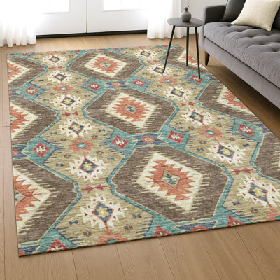 Tapis marocain de qualité supérieure lavable à la machine Mayfield AMF2210