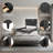 Queen Size Upholstered Platform Bed