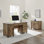 Nguyen 2 Piece Computer Desk Office Set