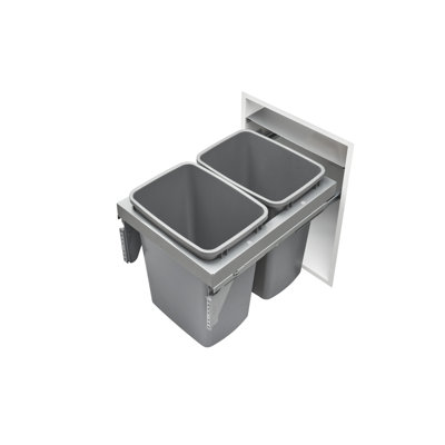 Rev-A-Shelf Steel Top Mount Pull Out Trash Can