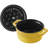 Staub Cast Iron Mini Round Cocotte, Dutch Oven, 0.25-Quart, Serves 1,  Citron