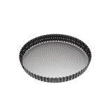 MasterClass Crusty Bake 28cm Non-Stick Fluted Round Flan / Quiche Tin