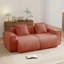 Canapé en velours Harrison LSF & RSF - rouge-731284806