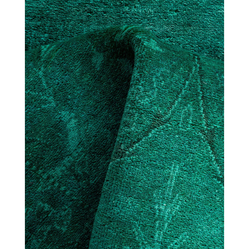Overyed One-of-a-Kind Runner 2'7" X 11'8" Hand Knotted Area Rug