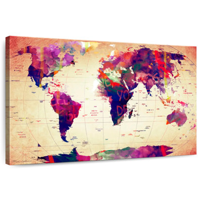 Carte d'Aliaz du monde V