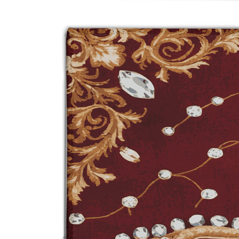 Tapis rouge français intérieur et extérieur, Rectangle 4pi x 6 pi