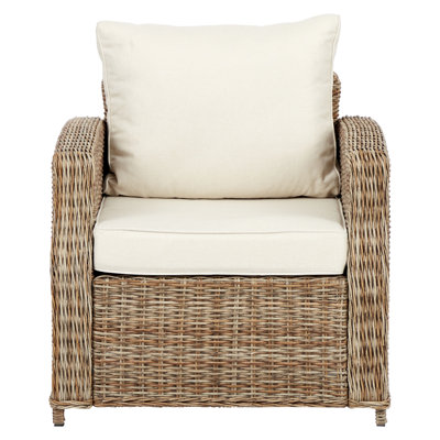 Grietje Wicker Outdoor Lounge Chair