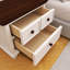 Table de chevet 2 tiroirs