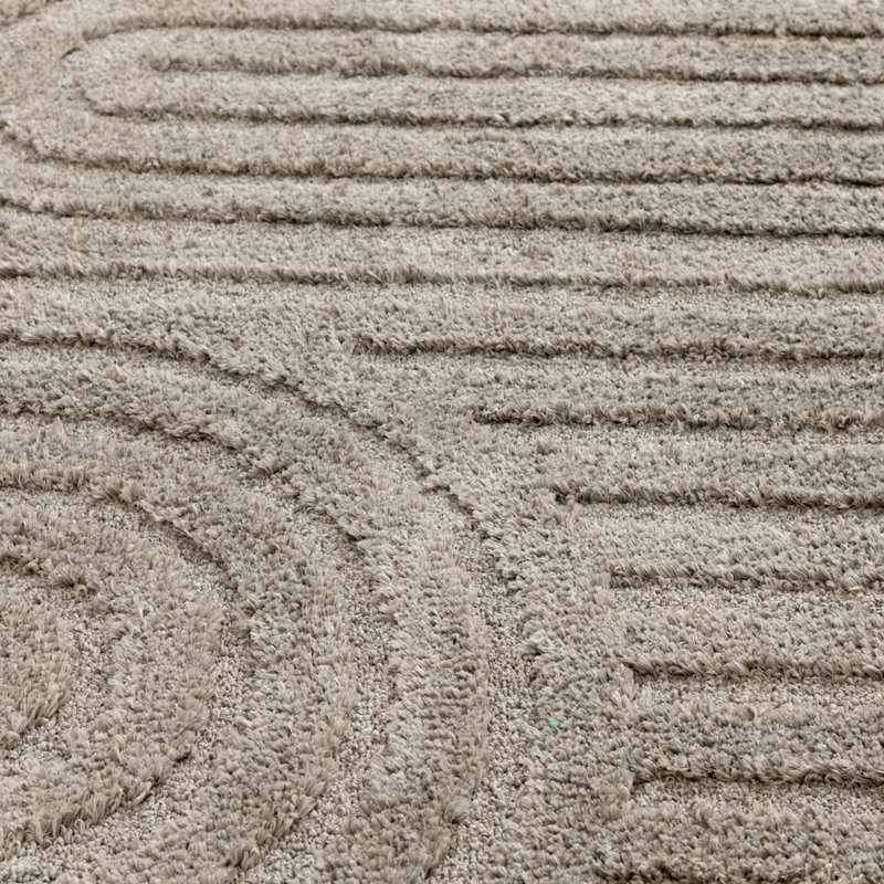 Tapis d'intérieur gris Archy Frost, Rectangle 9 pi x 12 pi