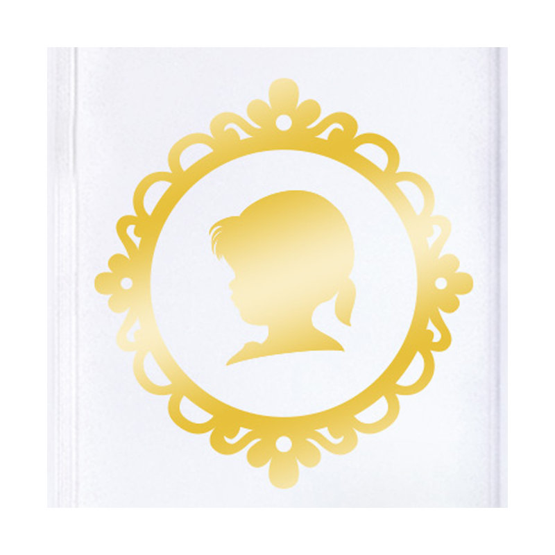 Wall Decal, Shiny Gold