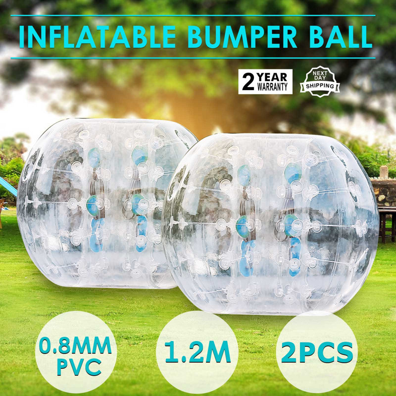 VEVOR Plastic Outdoor Kids Game, 47" H x 47" W x 47" D, Transparent