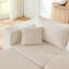 Canapé modulaire compact en velours côtelé compact avec un style minimaliste moderne, canapé modulaire à compression confortable avec un design efficace et peu encombrant-465874406