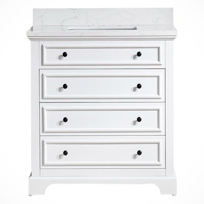 Meuble-lavabo luxueux avec rangement abondant et fabrication durable