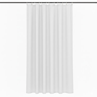 Rideau de douche en tissu Liba Premium