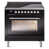 Glossy Black/Stainless Steel