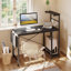 Bureau d'ordinateur Johnothan avec 4 tablettes à DEL-1640432693
