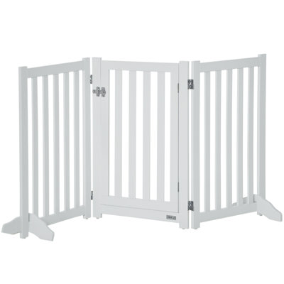 Barrière pour animaux pliable et autoportante