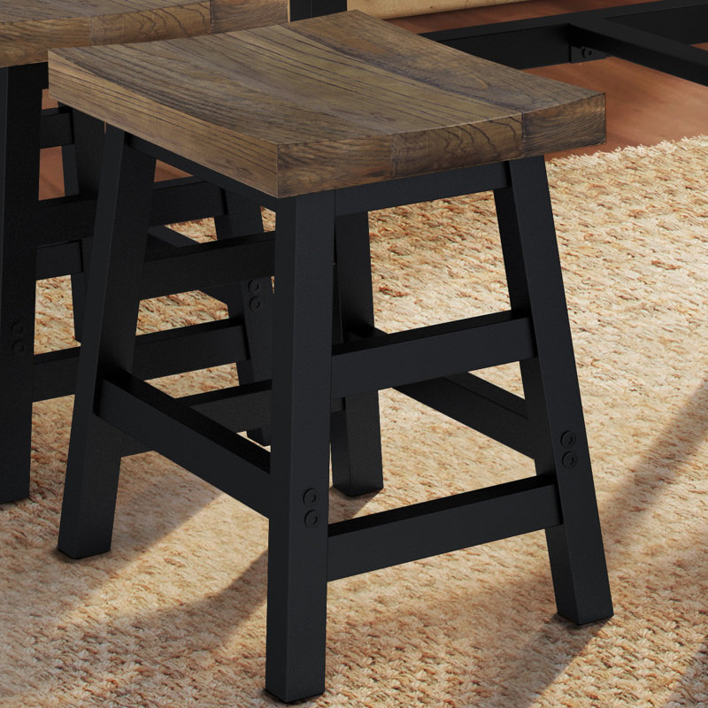 Batley Solid Wood Counter Stool