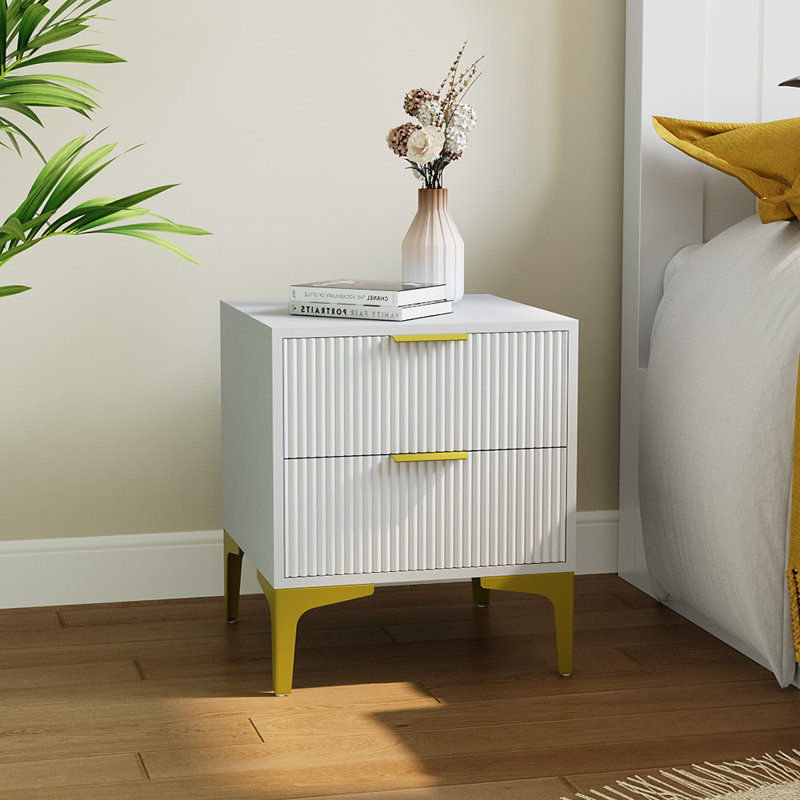 2-Drawer Bedside Table