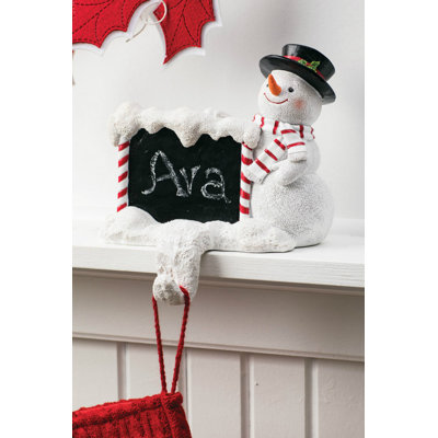 Gunn Snowman Personalizable Stocking Holder