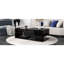 Table basse rectangulaire noire avec tiroir-818893029