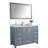 Mariário 48'' Single Bathroom Vanity with Stone Top-436843898-436843896