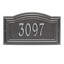 Signature Series 1-Line Wall Address Plaque-1761954307-1761954306-1761954310
