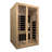 Dynamic Infrared Santiago 2 - Person FAR Infrared Sauna in Hemlock