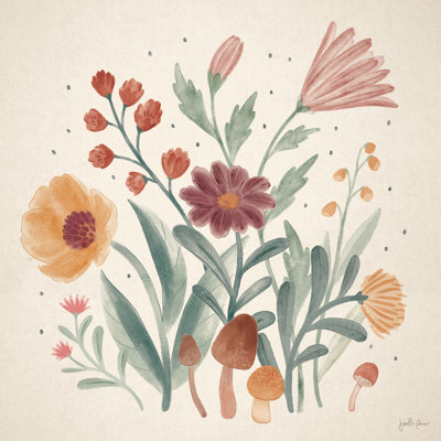 Cottage Botanical II by Janelle Penner - Wrapped Canvas Painting