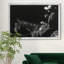 «Cowboy Scratchboard I» - Cadre photo, impression sur toile-793921387-793921384