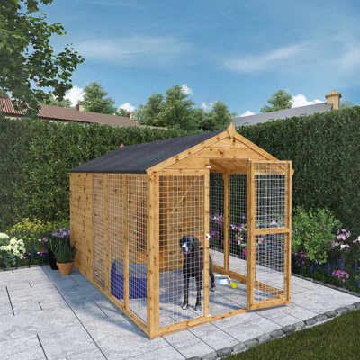 Mercia 10 x 6ft Staffordshire Dog Kennel & Run