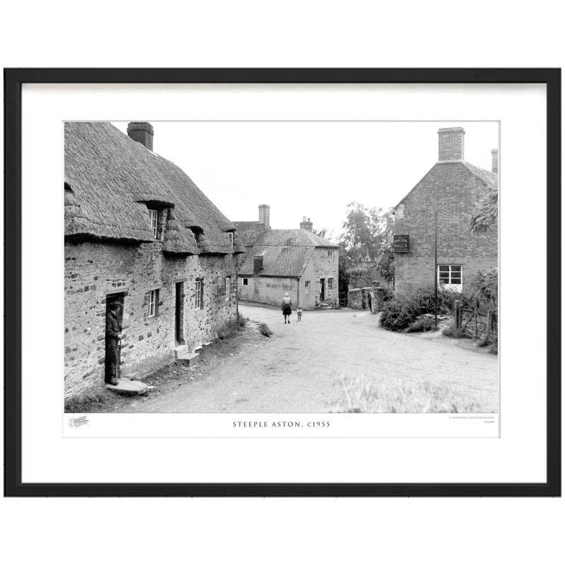 Steeple Aston, C1955 1 Piece Single Picture Frame Wall Art, 60cm H x 80cm W x 2.3cm D