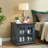 Keyaun End Table and Built-In Outlets-1023910507