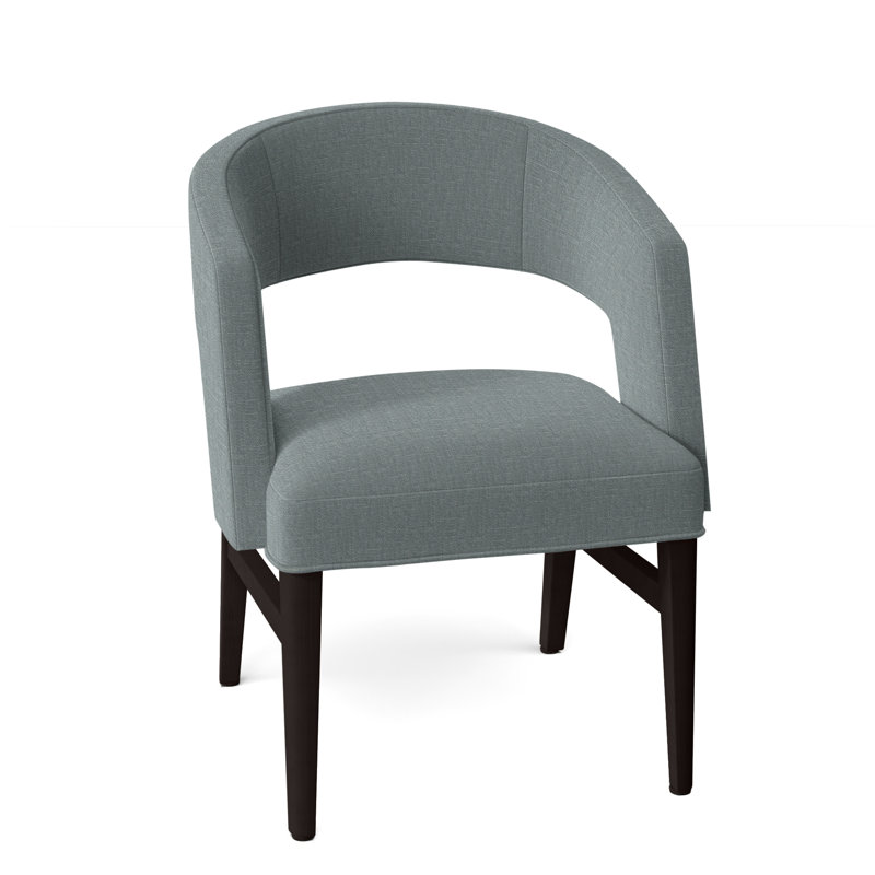 Chaise avec accoudoirs Bryant, Perigold Montage Glacial, Espresso