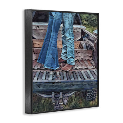 «Truck Bed Kisses», estampe numérique, conception de Jesse Keith