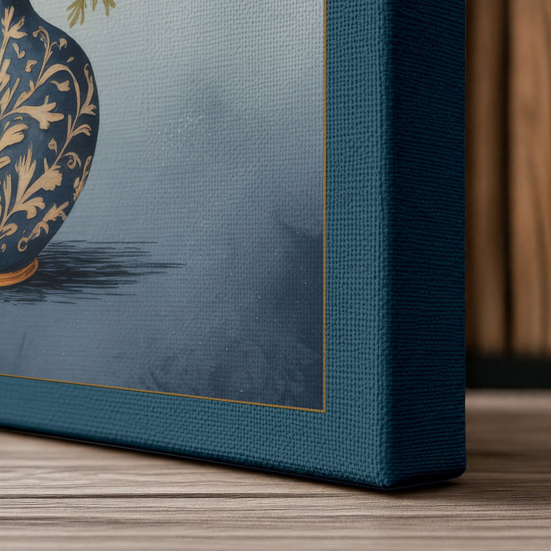Print, 36x24 - 91.4 x 61.0 cm, Teal Border