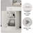 Thame Wall-mounted barber station with barber cabinet, without mirror-152567136