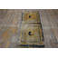 Antique Chinese - Ningxia Large Hallway Runner Wool Yellow Rug