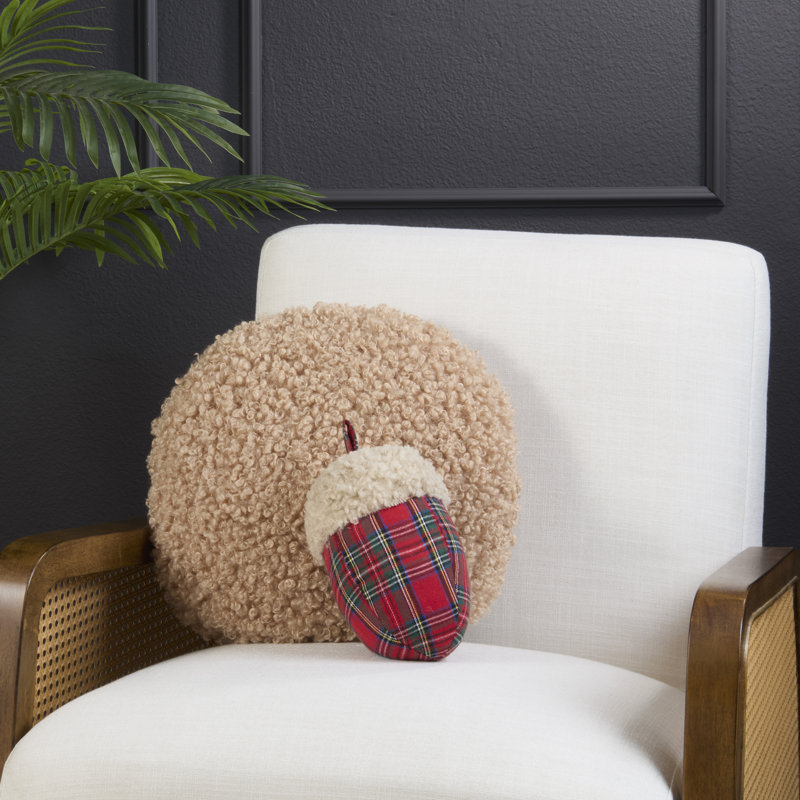 Coussin Holiday, Rouge