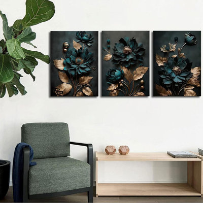 3 Piece Wrapped Canvas Print