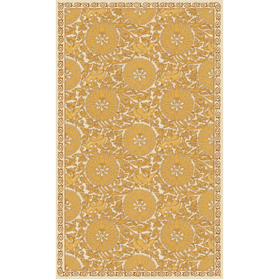 Alessandro Vinyl Floral Indoor Rug