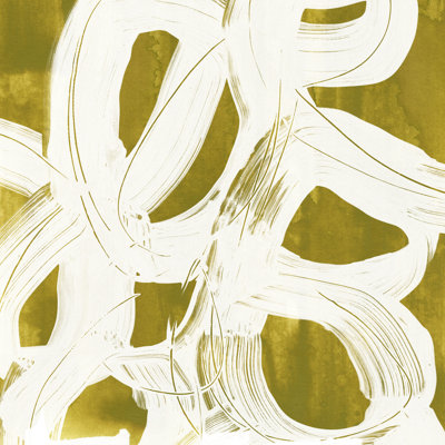Olive Helix I by June Erica Vess - Wrapped Canvas Painting