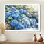 «Ilyena Hydrangeas By The Waterfall II», art mural hortensias-457554366-368566849-457554353