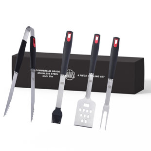 Stainless Steel Dishwasher Safe Grilling Set